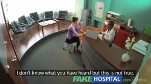 Uninsured undressed and surprised by a hidden camera in the hospital