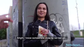 Monica Brown fucked by a black guy with huge cock