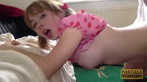 A petite British girl gets fucked hard and dirty