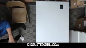 A security guard punishes a young troublemaker in this XXX video.