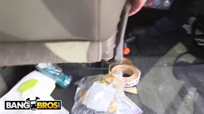 Special sex journey through the city on the Bang Bus with hot girls