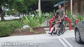 Kimberly enjoys a hot and passionate encounter with Sean Lawless on the bus.