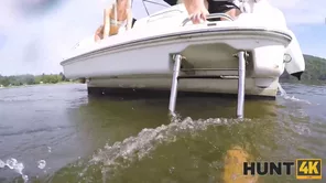 A man who won the lottery gets to spend a day at sea with a Czech adult actress Lovita Fate.