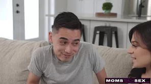 Great MILF Katrina Colt satisfies her desires with a big cock and gives a great blow job