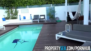 Real estate agent Elena's rough encounter in high definition