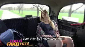 Vanessa Decker's solo performance in a taxi steamy HD video with some intense scenes