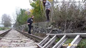 A close up view of intimate moments with blonde beauties and their daring outdoor escapades